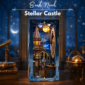 Stellar Castle – DIY Book Nook Minicity | 3D puzzle Dárek
