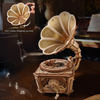 Dřevěné 3D puzzle – Gramofon | ROKR