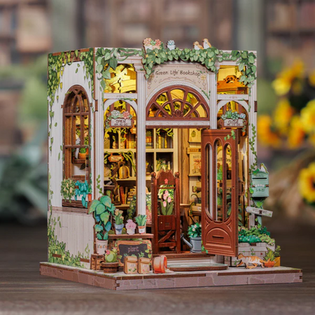 Vánoční sada Book Nook - Knihkupectví Green Life | Cutebee