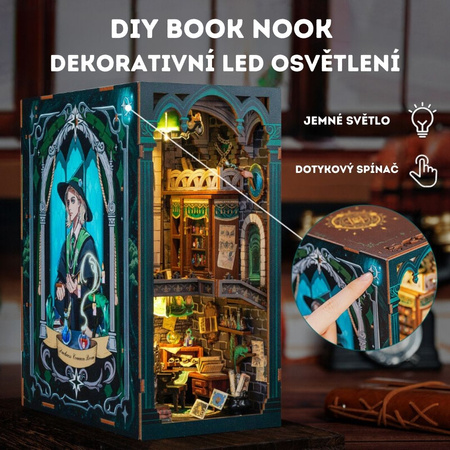 DIY Book Nook - Darkness Common Room |  Puzzle 3D