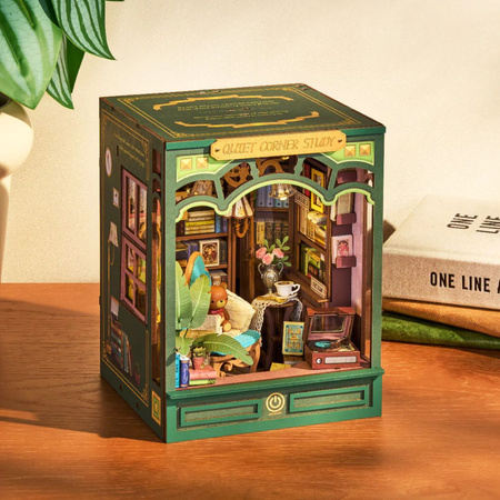 Quiet Corner Study – DIY Book Nook Rolife