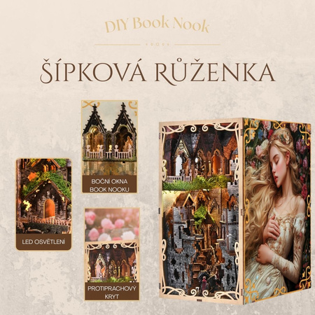 DIY Book Nook - Sleeping Beauty | Mini City