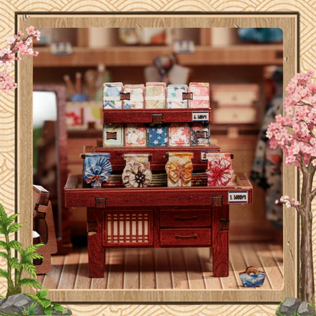 DIY Book Nook - Sakura Kimono Shop | Cutebee