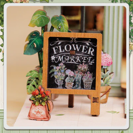 DIY Book Nook - Champs-Élysées Florist | Cutebee