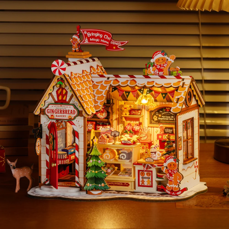 Gingerbread Bakery – Mini domeček 3D | Rolife