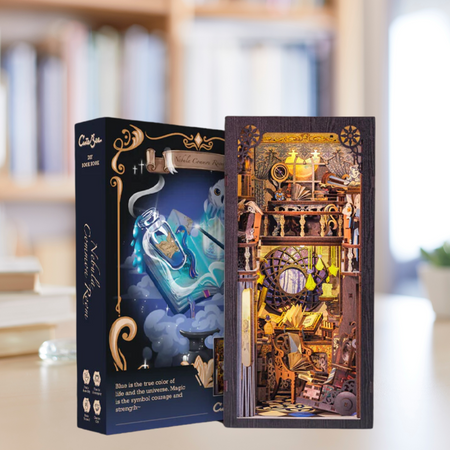 DIY Book Nook - Magic School | Cutebee