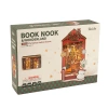 DIY Book Nook - Christmas Indoor Scene | Rolife 3D puzzle