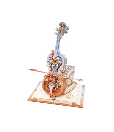 Dřevěná sada Puzzle 3D - Cello | ROKR