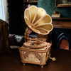 Dřevěné 3D puzzle – Gramofon | ROKR