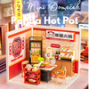 Mini 3D dům - Panda Hot Pot | Rolife