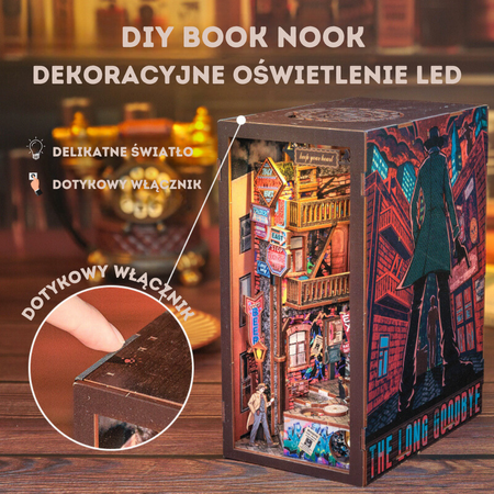 DIY Book Nook Vánoční set - Dlouhé loučení