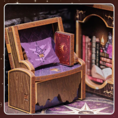 DIY Book Nook - The Astrology Bookshop | Cutebee