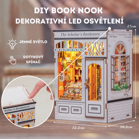 DIY Book Nook - Knihkupectví Schoolar's | Cutebee