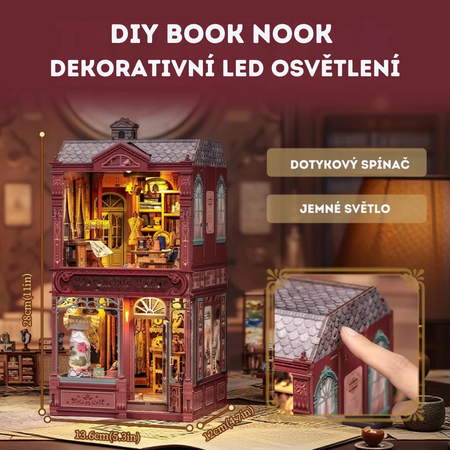 Marguerite Tailor CuteBee DIY Book Nook – 3D puzzle Dárek