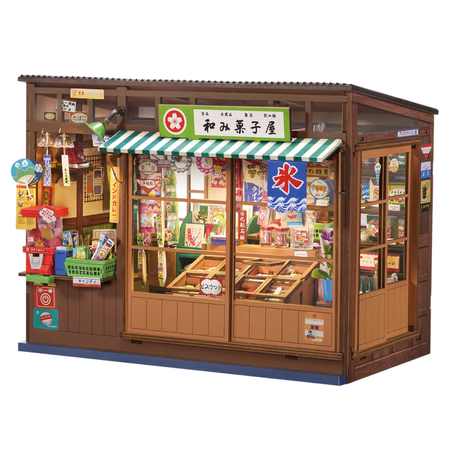 Nostalgic Corner Shop – DIY Miniaturní domeček | Robotime