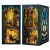 Vánoční sada Book Nook - Čarodějnický pokoj | Zmijozelský dům DIY 3D