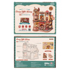 Dream Coffee Factory – 3D puzzle Rolife, kavárna s LED (593 dílků)