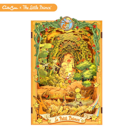The Little Prince and the Fox – DIY Book Nook CuteBee | 3D puzzle Dárek