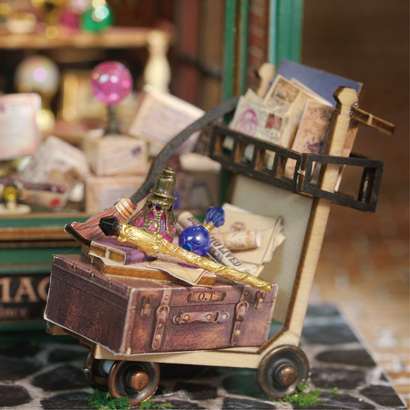 Vánoční sada Book Nook - Harry Potter Magic Shop | Cutebee Puzzle 3D