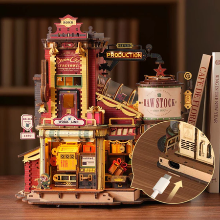 Dřevěná 3d skládačka - Dream Gift Factory | Robotime