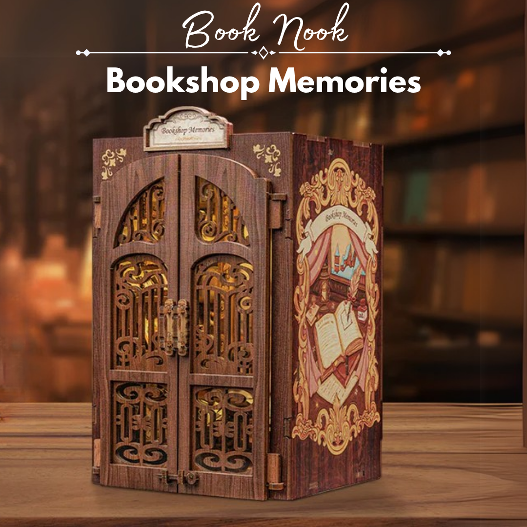DIY Book Nook - Bookshop Memories | Cutebee