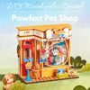 Pawfect Pet Shop - Dřevěná sada puzzle 3D | Rolife