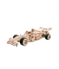 Dřevěná sada Puzzle 3D - závodní auto F1 | ROKR dřevěné puzzle dárek