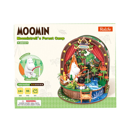 DIY Miniaturní domeček - Moomintroll's Forest Camp | Rolife