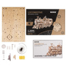 Dřevěná stavebnice Puzzle 3d - Lokomotiva | Robotime ROKR