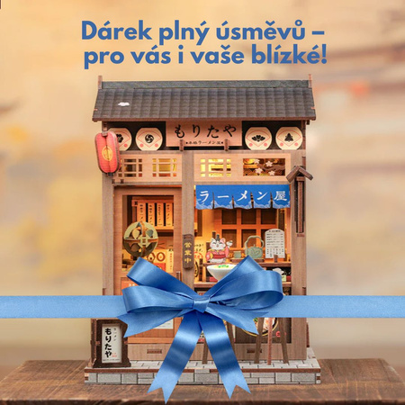 DIY Book Nook - Morita Ramen Shop Cutebee Puzzle 3D