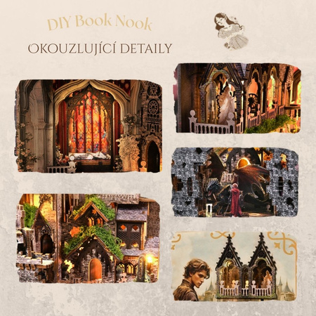 DIY Book Nook - Sleeping Beauty | Mini City