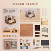Mini dům 3d - Sweet Dream Bedroom | Rolife