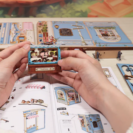 DIY Book Nook - Sweet Marie | Cutebee Puzzle 3D