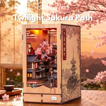 Twilight Sakura Path – DIY Book Nook CuteBee | 3D puzzle Dárek