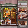 DIY Book Nook - Gallery Bookstore | Cutebee miniaturní domeček 3D puzzle