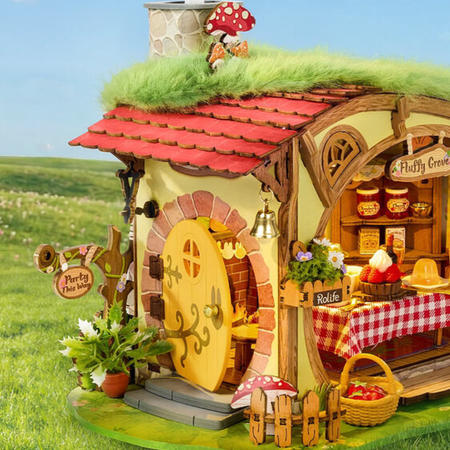 Mini domeček 3D – Fluffy Grove