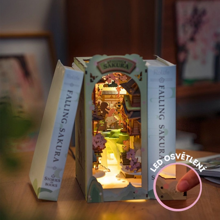 DIY Book Nook - Falling Sakura I Rolife
