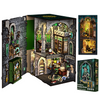 Vánoční sada Book Nook - Čarodějnický pokoj | Zmijozelský dům DIY 3D
