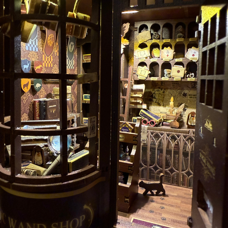 DIY Book Nook - Magic Wand Shop puzzle 3D