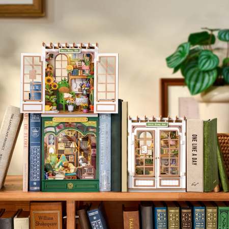 Secret Bloomy Nook – DIY Book Nook Rolife
