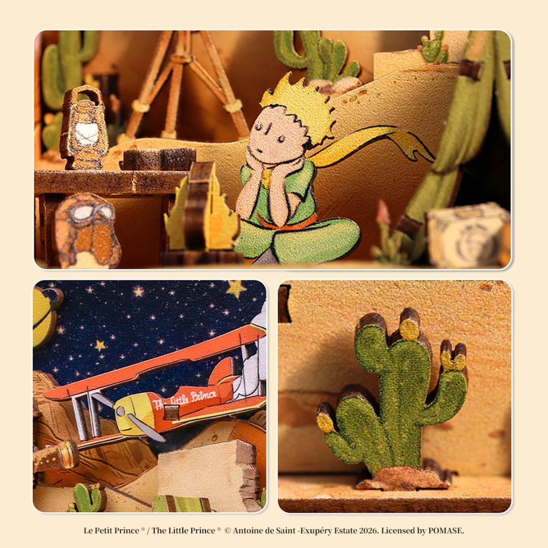 Detaily, na které se chcete dívat – Desert Star Whisper – DIY magnet na lednici CuteBee | Malý princ
