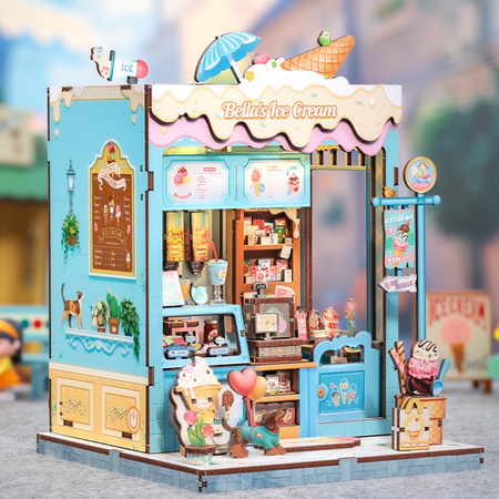 DIY Book Nook - Bella's Ice Cream | Cutebee