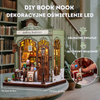 Vánoční sada Book Nook - Galerie Knihkupectví | Cutebee miniaturní 3D puzzle domeček
