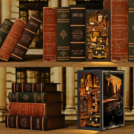 DIY Book Nook - Automobil