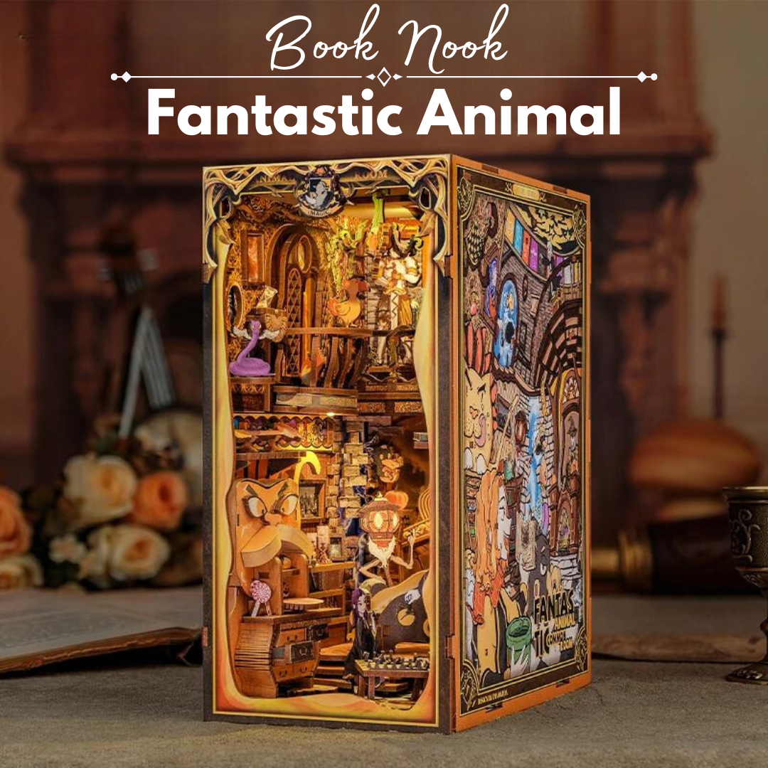 DIY Book Nook - Fantastic Animal | Cutebee