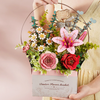 Flower Basket – 3D puzzle Robotime, kytice, která nikdy nezvadne