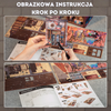 DIY Book Nook Vánoční set - Dlouhé loučení