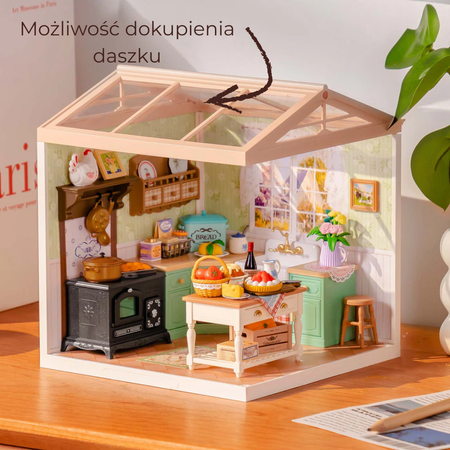 3D mini dům - venkovská kuchyně | Rolife